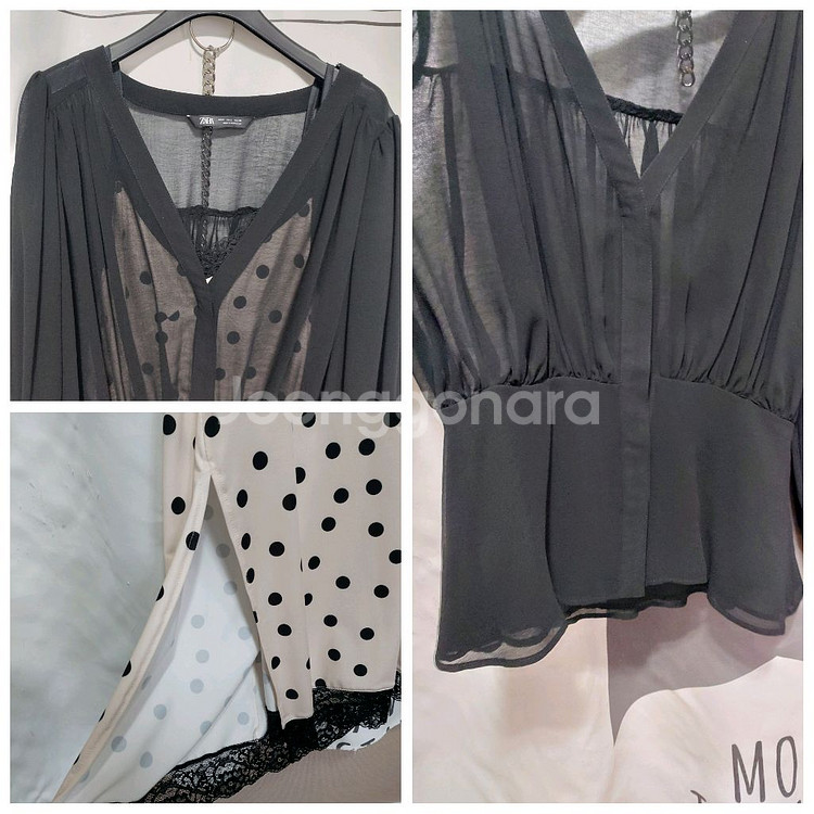 ZARA 블라우스(S) 원피스(M)미착용--9