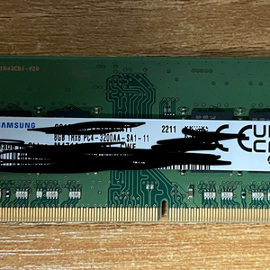 pc4-3200 8gb 노트북 램 8gb 팝니다