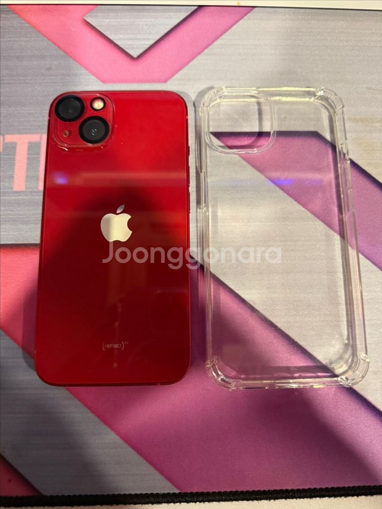 아이폰13 128G 레드--0