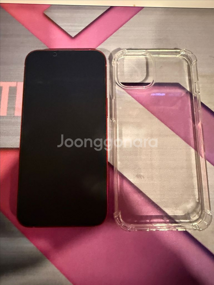 아이폰13 128G 레드--1