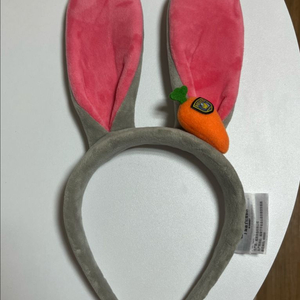 상해 디즈니랜드 주디 머리띠 정품