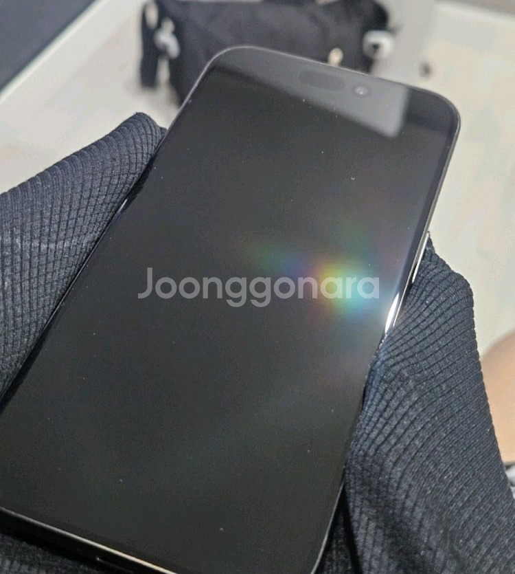 아이폰 15 프로 블랙 256GB--0