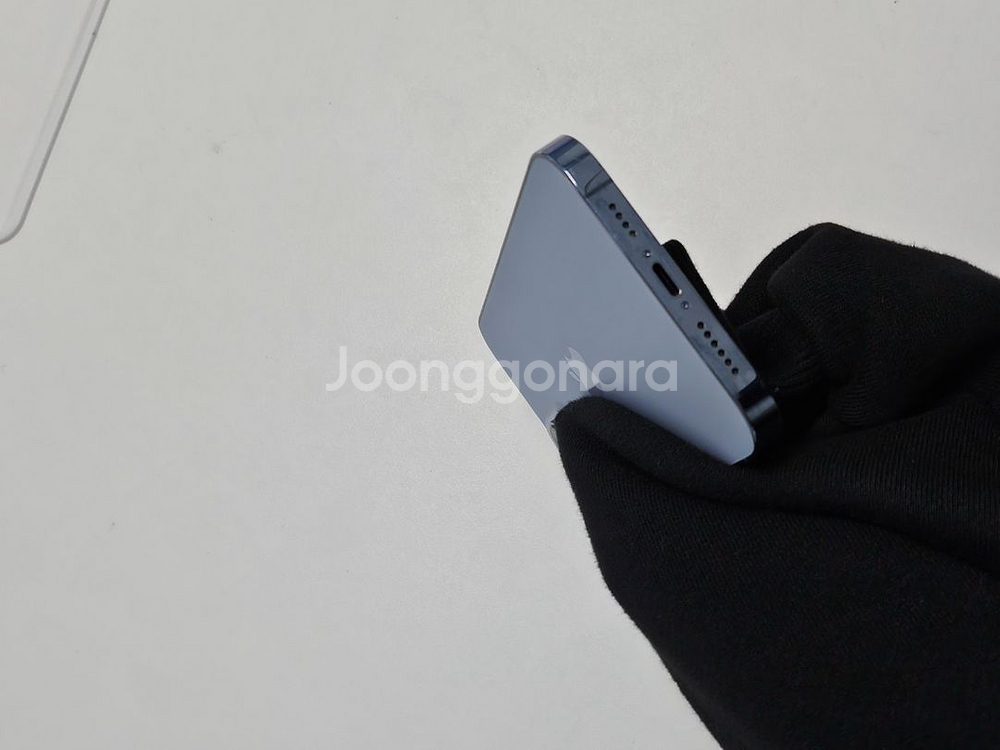 (S급)아이폰 13 프로 맥스 128gb 시에라블루--5
