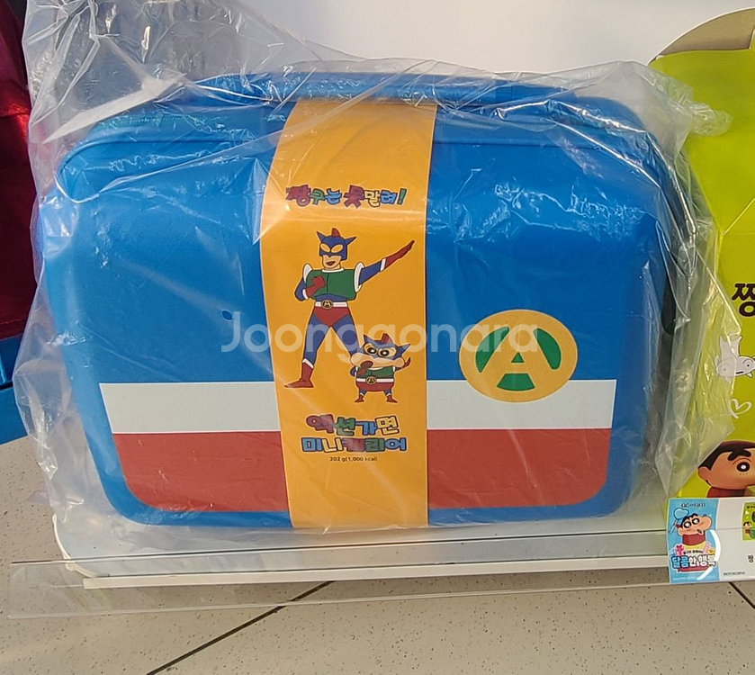 짱구 캐리어 한정판 액션가면 짱구 크로우캐넌 흰둥이 캐--1