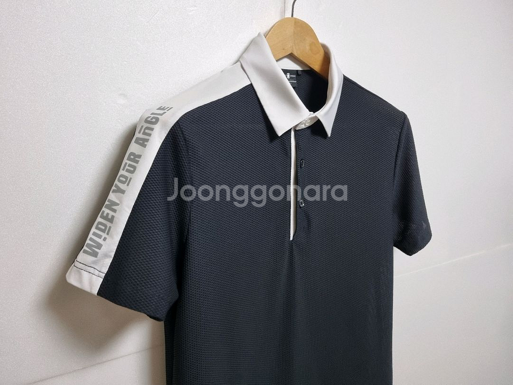 택포 남성 2022 와이드앵글 골프 반팔 반팔티 카라티--1