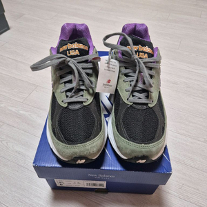 뉴발990v3 올리브 275싸이즈새상품