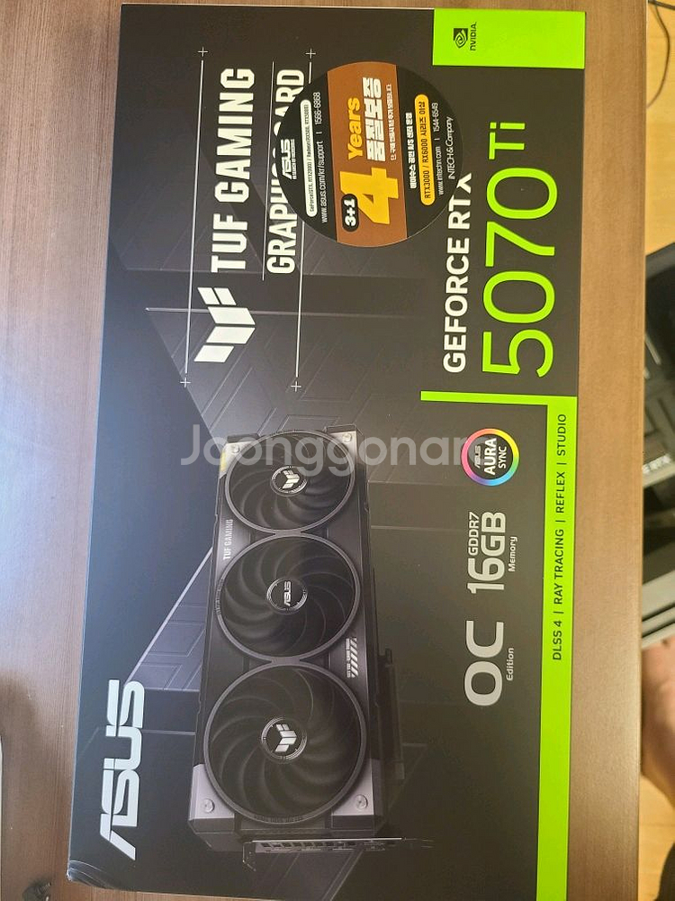 지포스 아수스 5070 ti tuf gaming oc--0