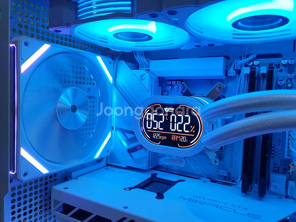 9800X3D & RTX5080 화이트 게이밍 컴퓨터--5