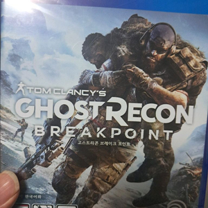 ps4 고스트리콘 브레이크 포인트 새상품