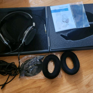 (택포)젠하이저 hd650 + 케이블,헤어쿠션,이어패드