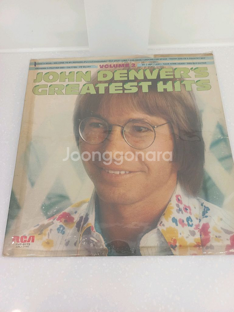 팝 lp 존덴버 JOHN DENVER 일본제작--0