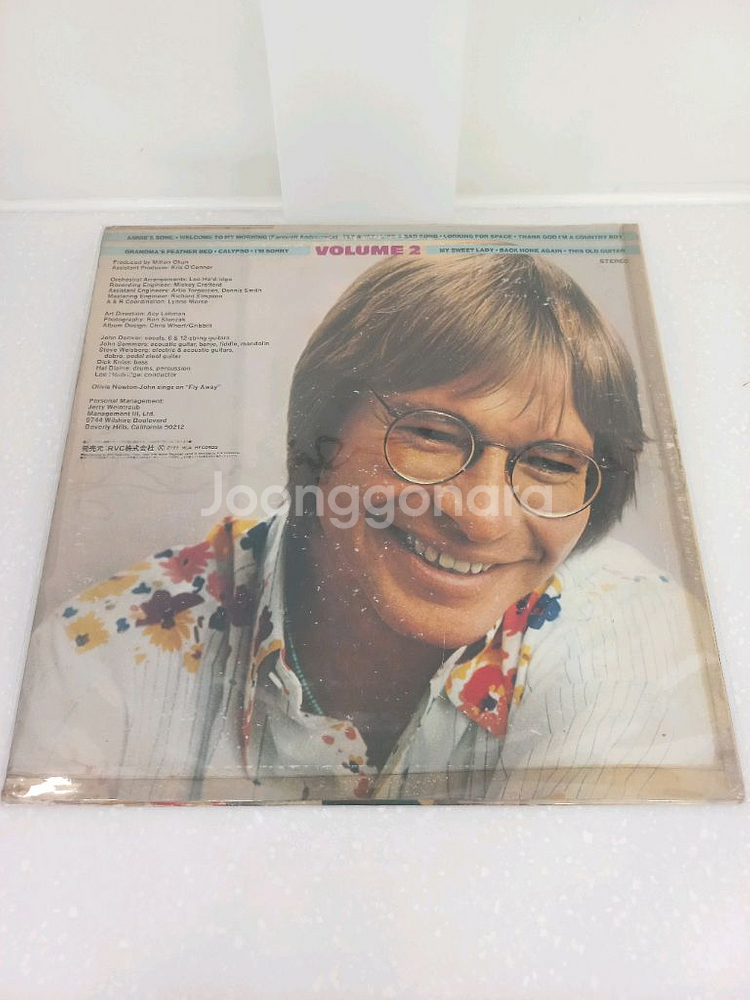 팝 lp 존덴버 JOHN DENVER 일본제작--1