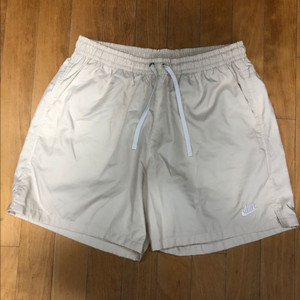 나이키 나일론 하프 팬츠 반바지 베이지 L