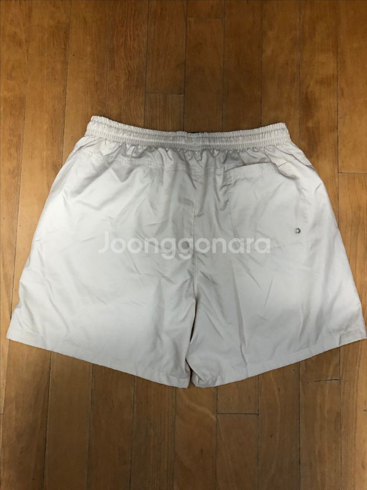 나이키 나일론 하프 팬츠 반바지 베이지 L--1
