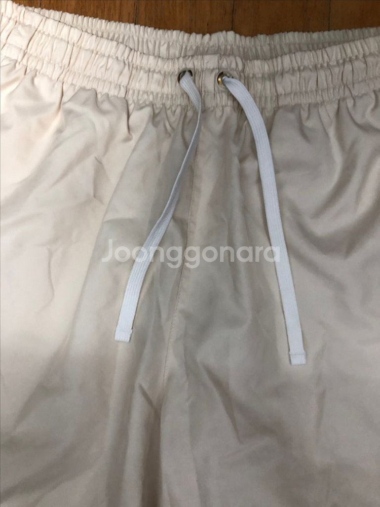 나이키 나일론 하프 팬츠 반바지 베이지 L--2