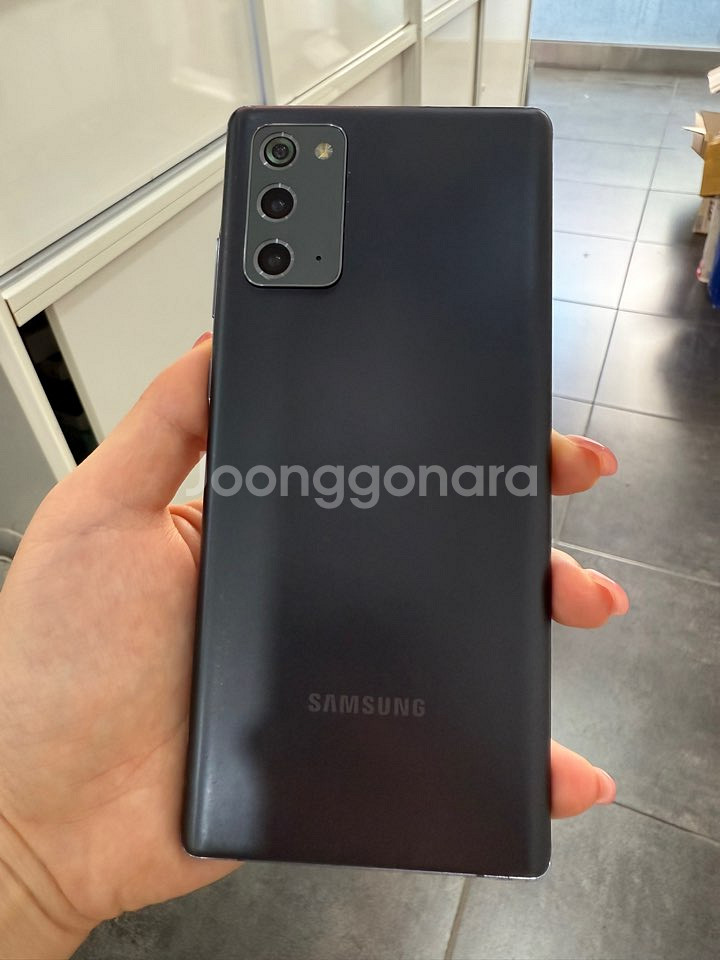 무잔상)갤럭시노트20 256GB 그레이/ Y843--6