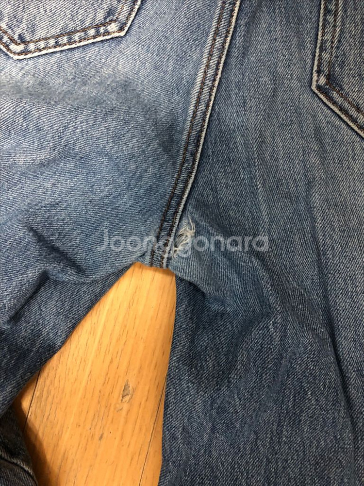 마리떼프랑소와저버 하이 스트레이트 데님팬츠 30--9