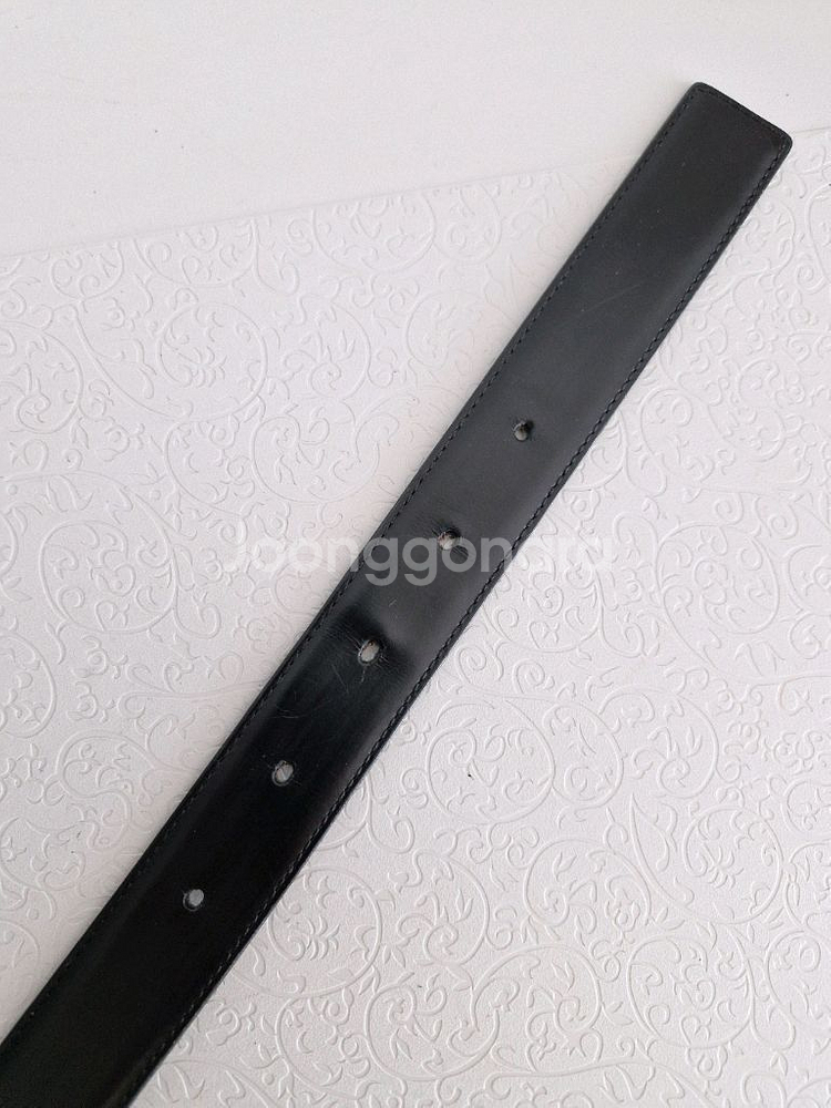 페라가모 은장 양면 가죽벨트 정품--5