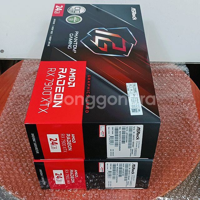 미개봉 신품 RX7900XTX 24G 그래픽팝니다--1