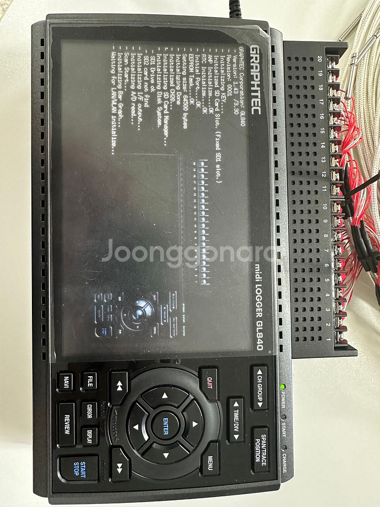 Graphtec GL840 (센서 포함)--4