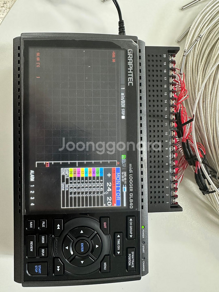 Graphtec GL840 (센서 포함)--2
