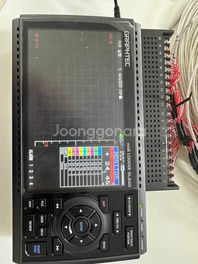 Graphtec GL840 (센서 포함)--0