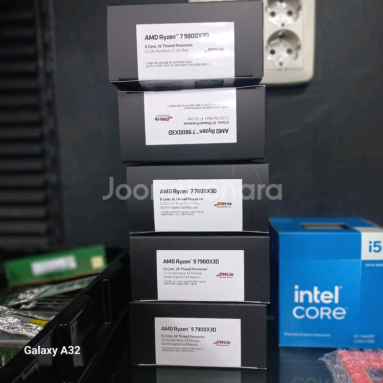 AMD 9950X3D 국내정품 대원 미개봉신품--0