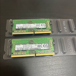 삼성 DDR4 3200 8g 노트북램(2개)