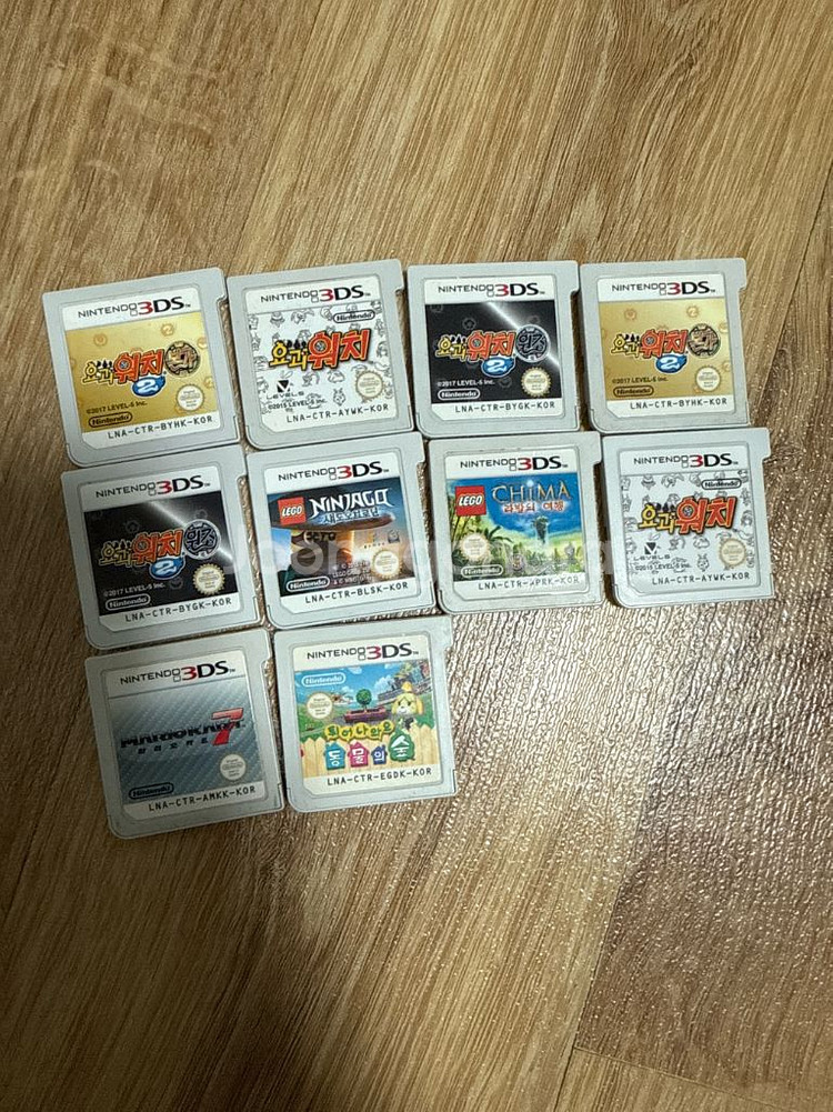 닌텐도 3ds 게임 칩 판매합니다--0