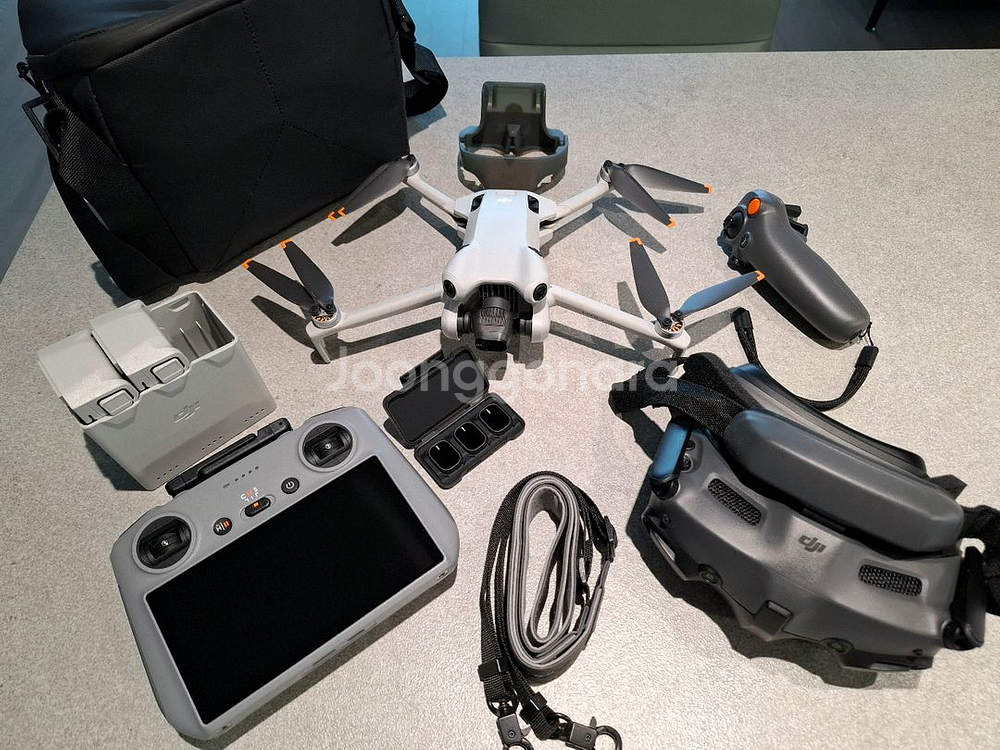 DJI 미니4프로 플라이모어 콤보 플러스+고글3,모션3--0