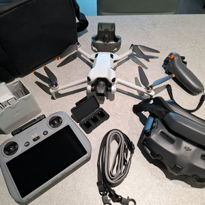 DJI 미니4프로 플라이모어 콤보 플러스+고글3,모션3