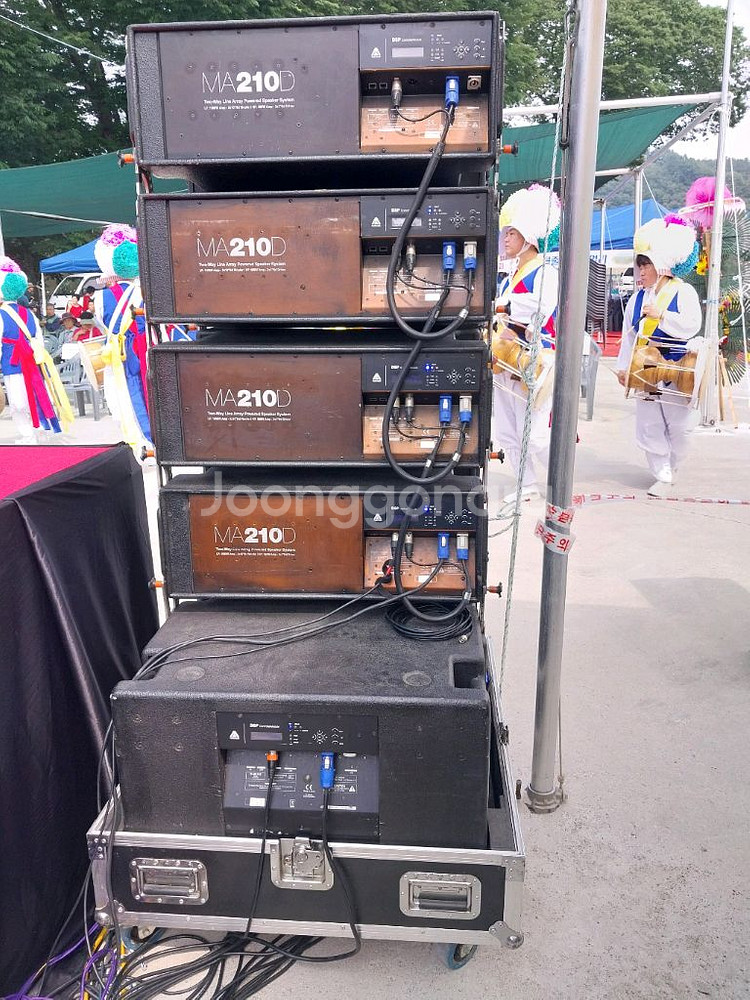 마스터오디오라인어레이스피커판매합니다--1