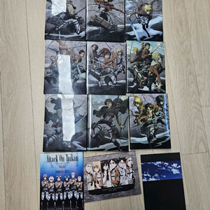 진격의 거인 블루레이 1~9