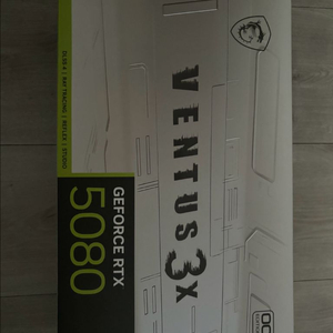 MSI 지포스 RTX 5080 화이트 새상품