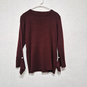 진주장식 니트