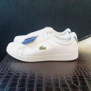 (새상품)LACOSTE 라코스테 소가죽 남성 화이트 스