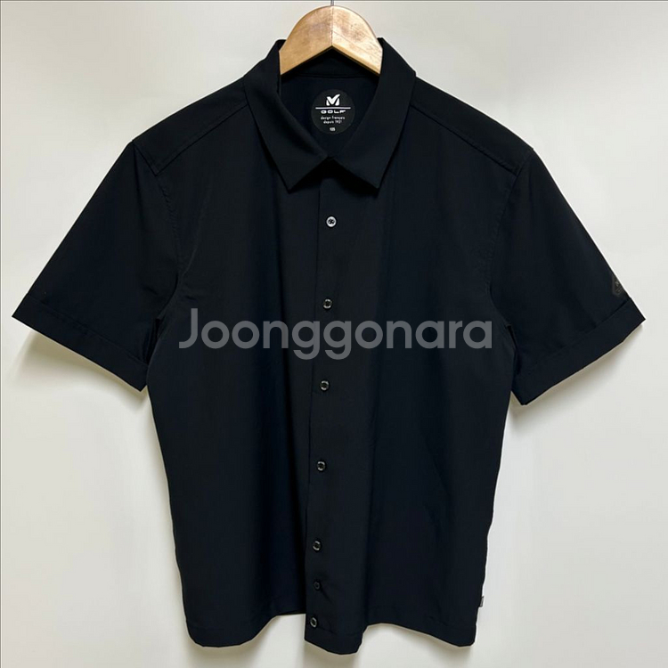 [남자 105]밀레 골프 기능성 반팔셔츠--0