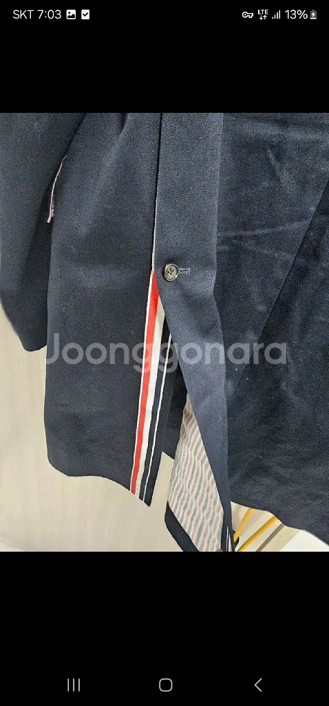 톰브라운 체스트 필드코트4사이즈 국내105~110--3