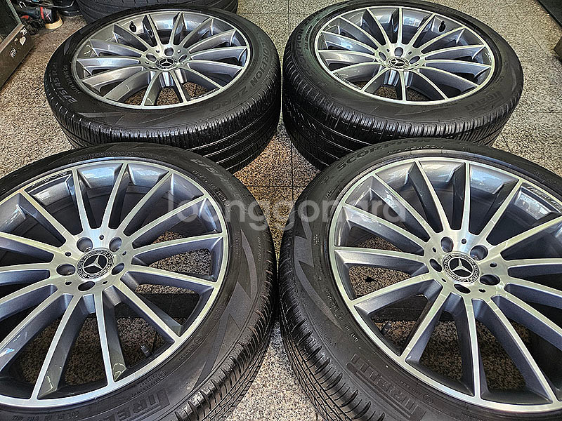 벤츠 W167 GLE AMG 마차휠 정품 21인치 휠--1