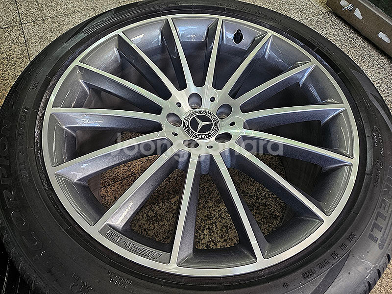 벤츠 W167 GLE AMG 마차휠 정품 21인치 휠--4