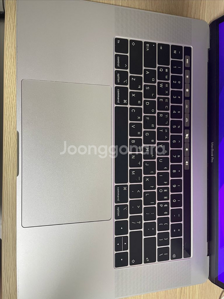 맥북 프로 15인치 2019년형 i7/16GB/256G--2