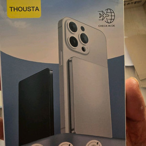 THOUSTA 맥세이프 보조배터리 새상품 (kc인증 된