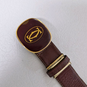 까르띠에 남성 가죽벨트