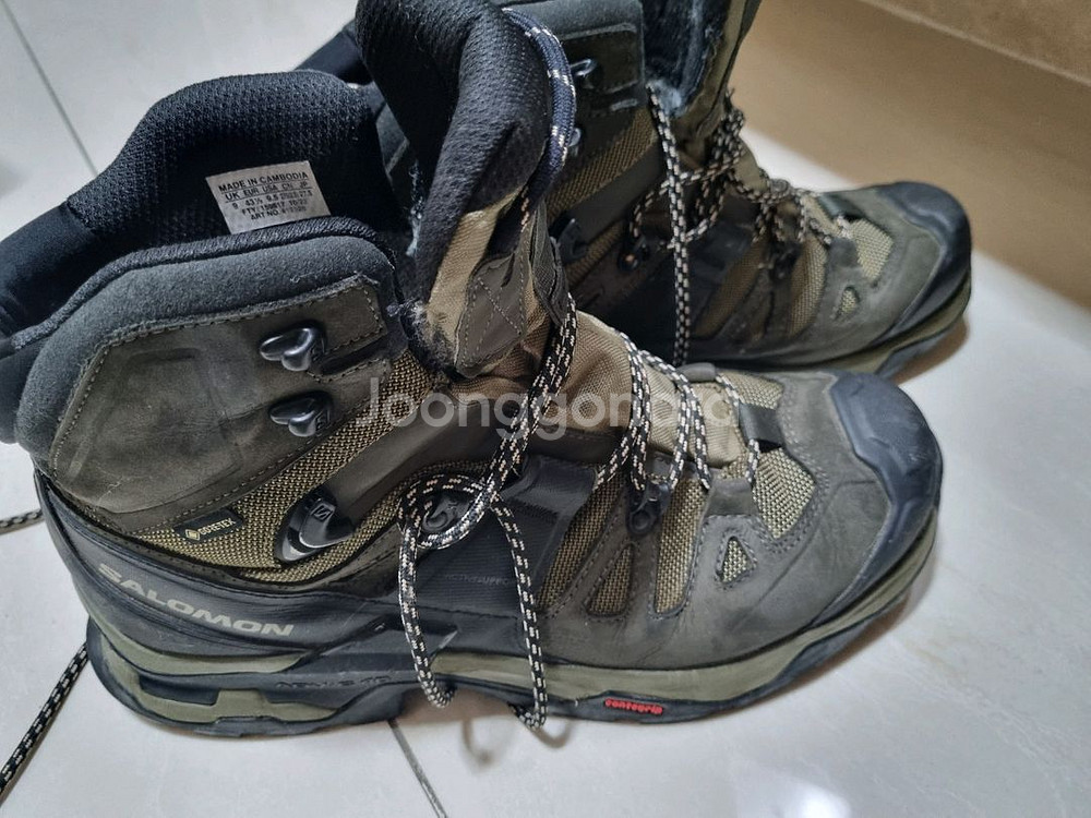 살로몬 등산화 퀘스트 4 GTX--0