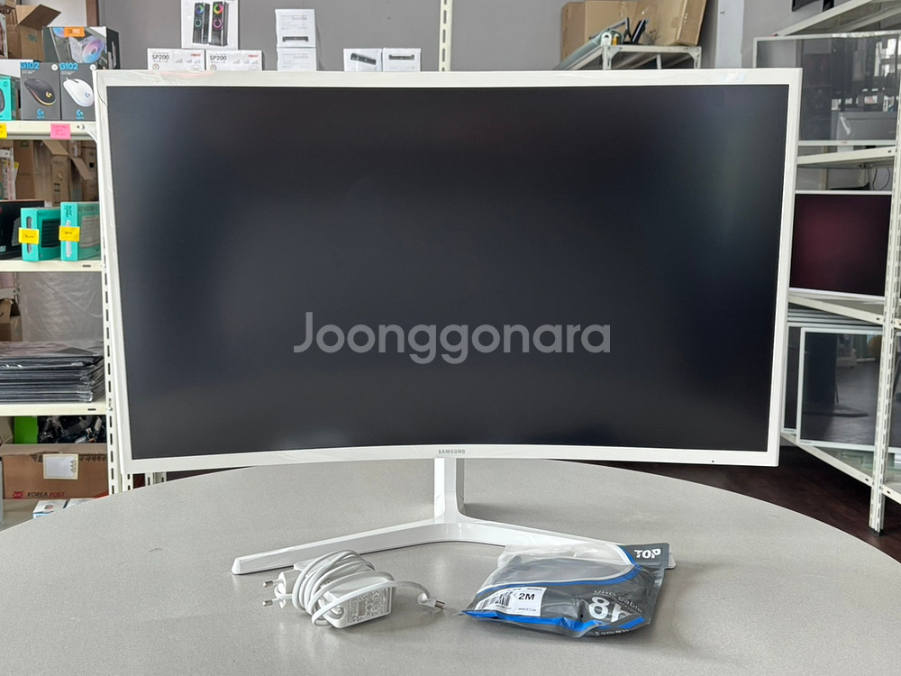 사무용 게임용 삼성 32인치 커브드모니터 144Hz--0