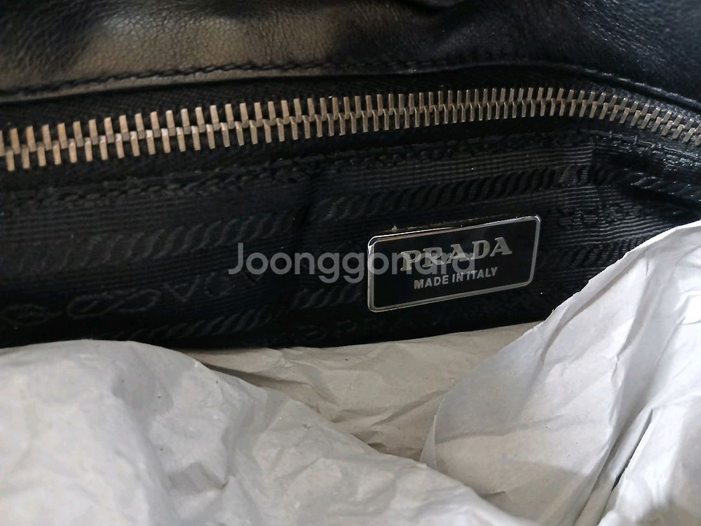 (정품)프라다 고프레 토트백 빈티지--3
