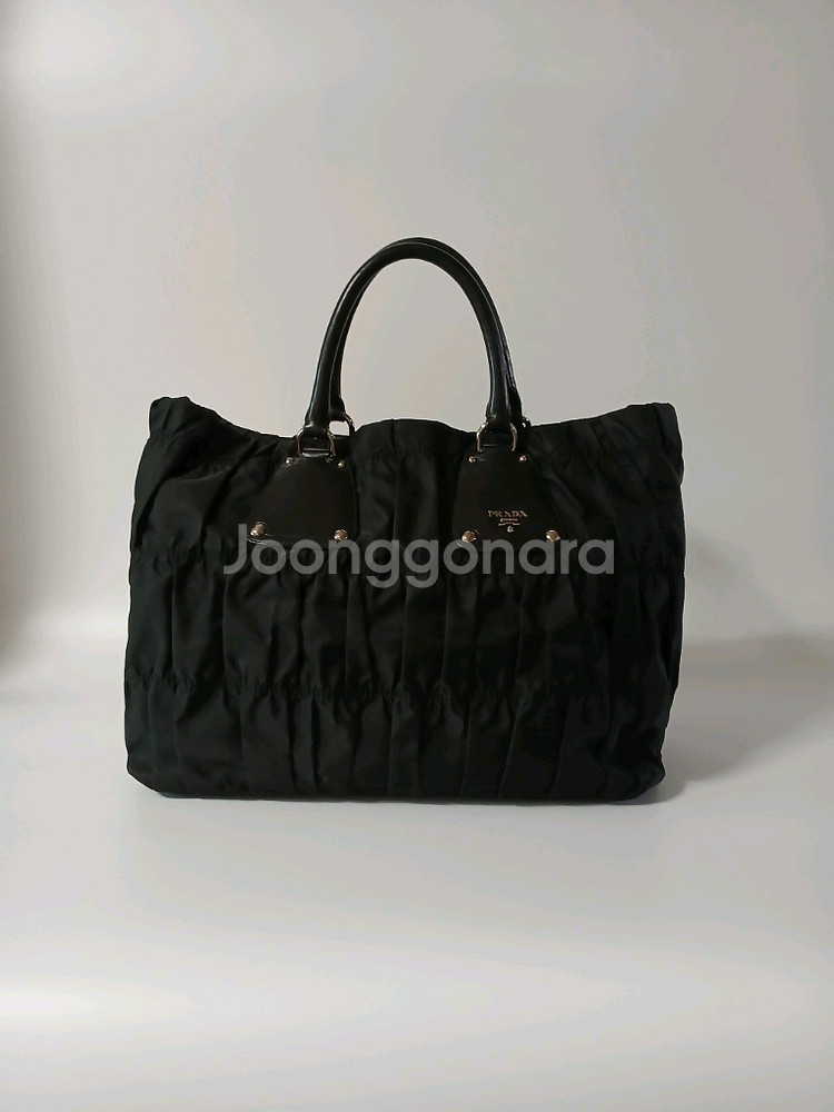 (정품)프라다 고프레 토트백 빈티지--0