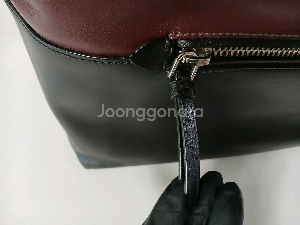 (정품)미우미우 투톤 쇼퍼백--4