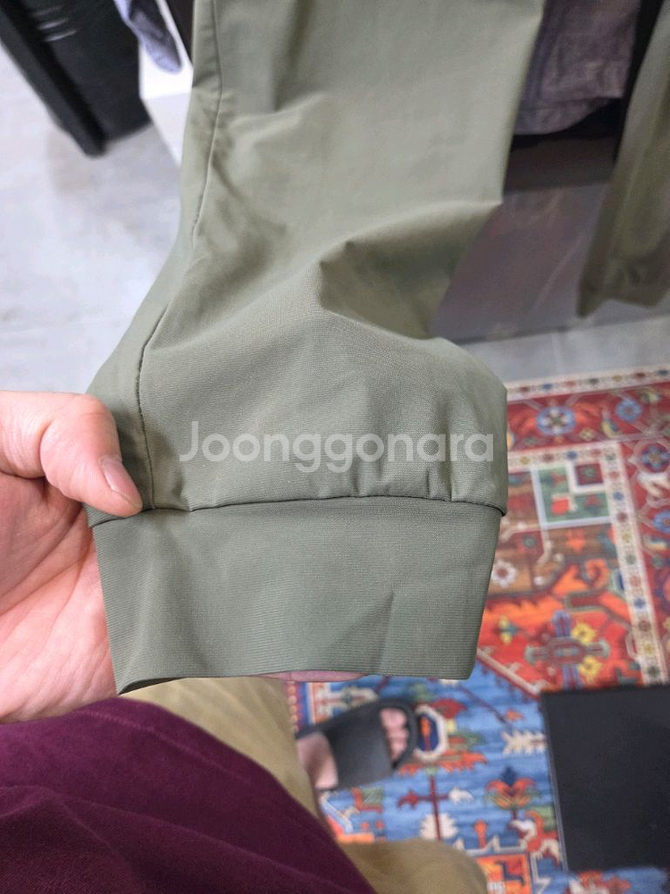디스커버리 나일론 밴딩 조거 쿨팬츠 36--5