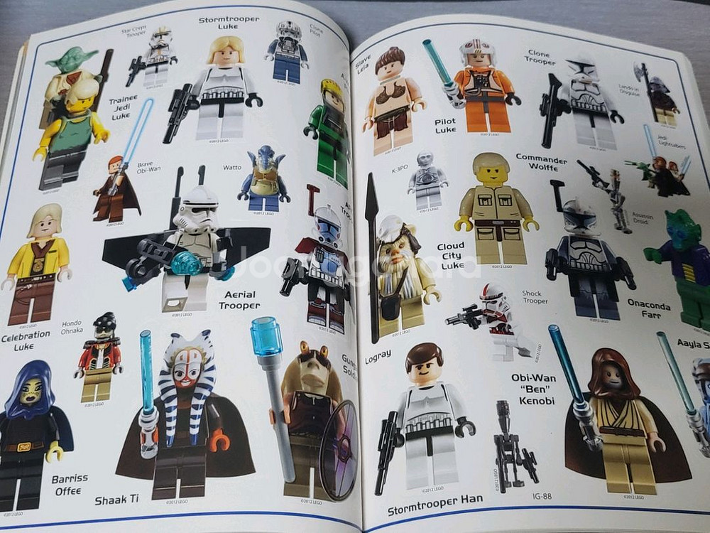 레고 Lego 스타워즈 미피 스티커 컬렉션북--6